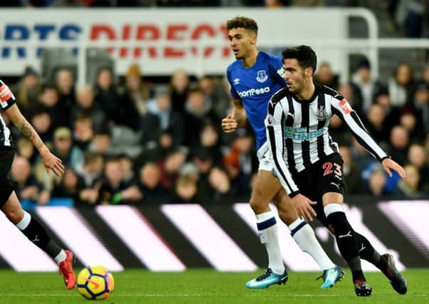 Mikel Merino looks to play a pass. Picture by Frank Reid
