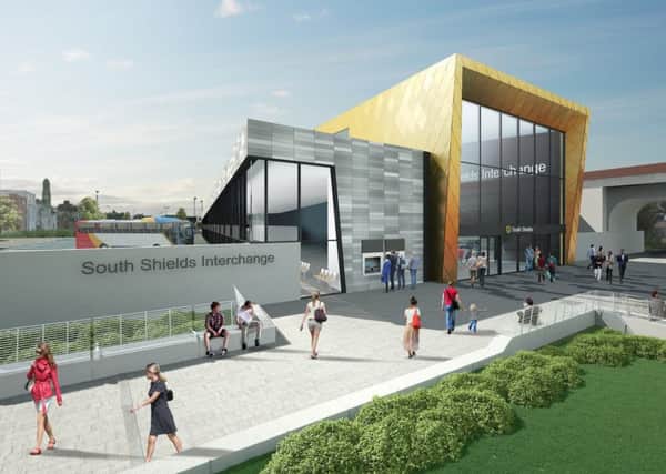 How the new transport hub will look outside