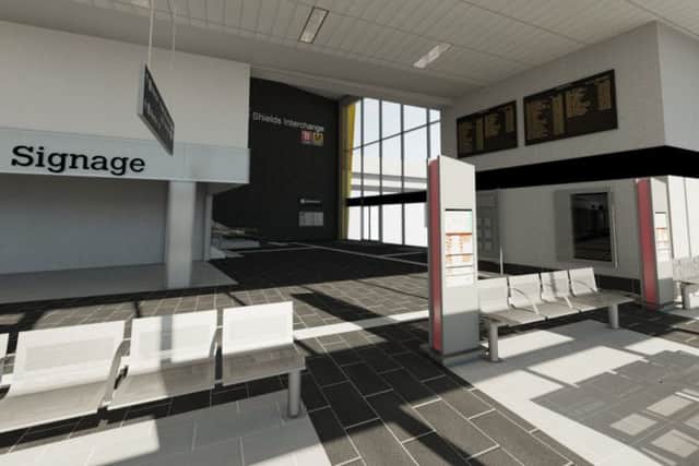 How the  South Shields Interchange interior will look