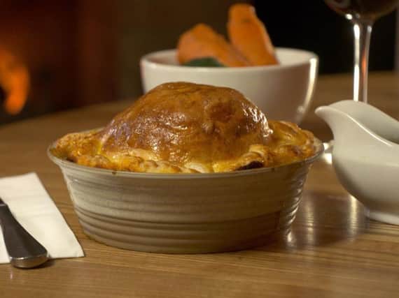 Steak pie is the North East's favourite.