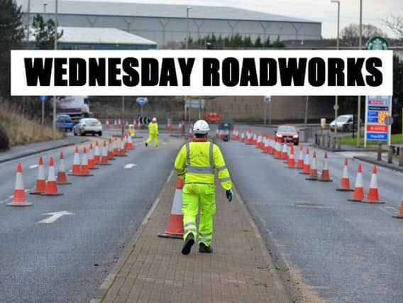 Roadworks across South Tyneside include the following: