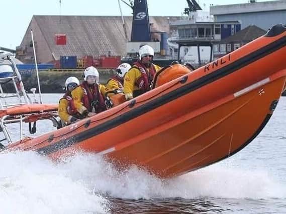 Members of the Hartlepool RNLI.