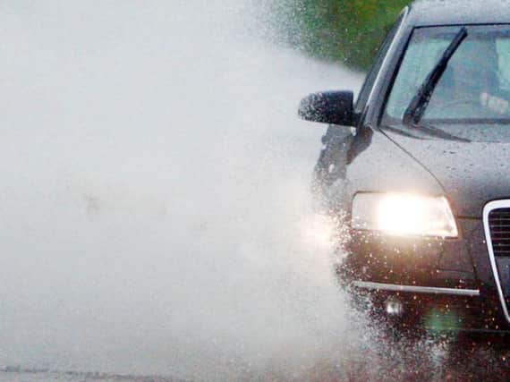Motorists warned of wet roads this weekend.
