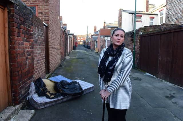 Kate Henderson, of Pollard Street, South Shields, is concerned about the amount flytipping in the area.