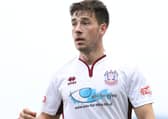 South Shields midfielder Robert Briggs scored at Bamber Bridge last night. Picture by Peter Talbot.
