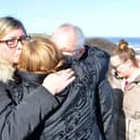 Cath Leach and her family met to commemorate what they believe is the third anniversary of Daniel's death.