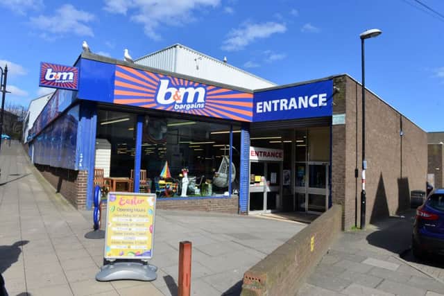 The existing B&M store in North Street, South Shields.