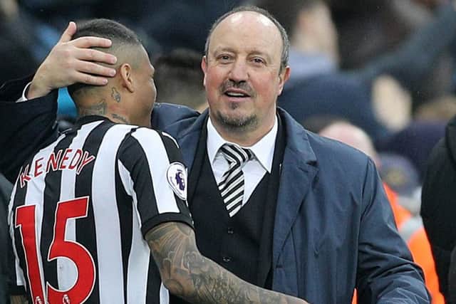 Newcastle United manager Rafael Benitez.