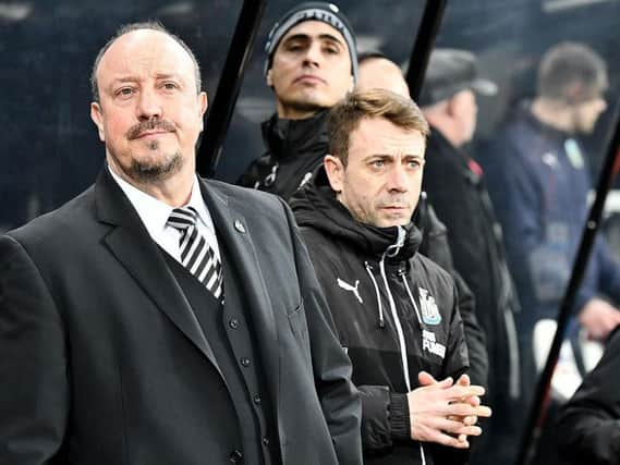 Newcastle United boss Rafa Benitez.