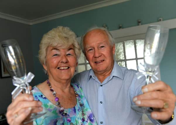 Jean and Billy Henderson are celebrating their diamond wedding anniversary