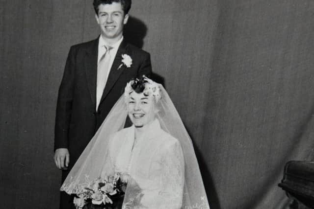 Jean and Billy on their wedding day.