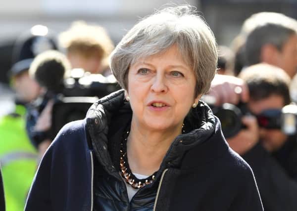 Prime Minister Theresa May.