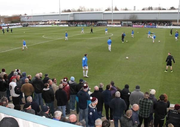 The club has been given the go-ahead to introduce two new stands. Image by Peter Talbot.