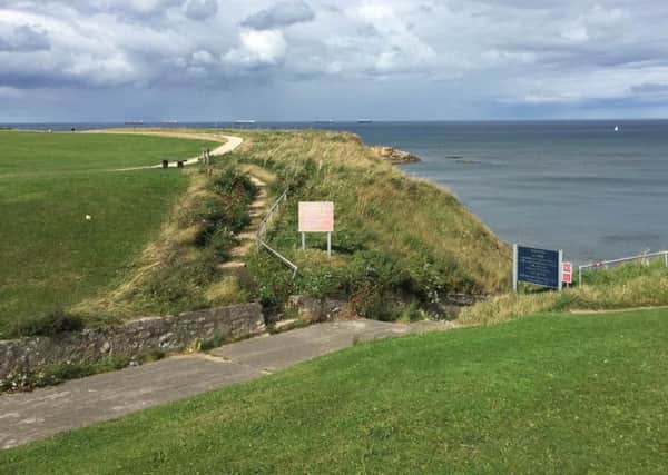 The cliffs at Marsden