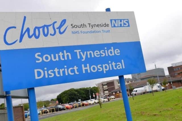 Many of the cups will have been used at South Tyneside District Hospital.