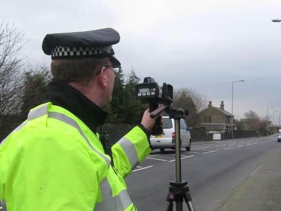 Police across Europe will be targeting speeding drivers during the week-long campaign.
