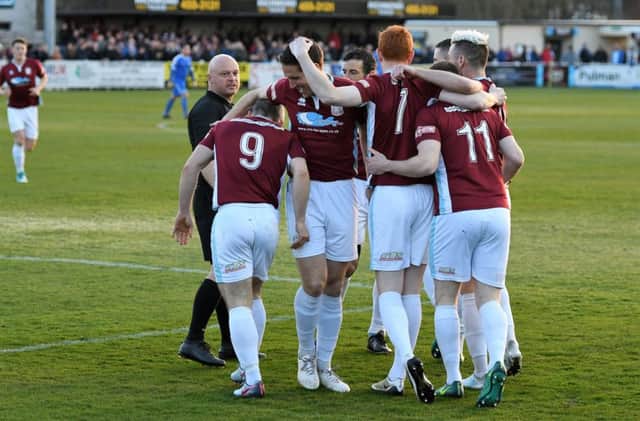 South Shields won promotion on Tuesday, but their real celebrations will wait until the title is wrapped up, according to Lee Picton. Pic by Kev Wilson.
