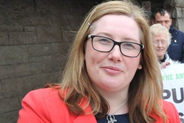 South Shields MP Emma Lewell-Buck, who took up Kim Mitchell's issue with the Government after she was turned down for compensation.