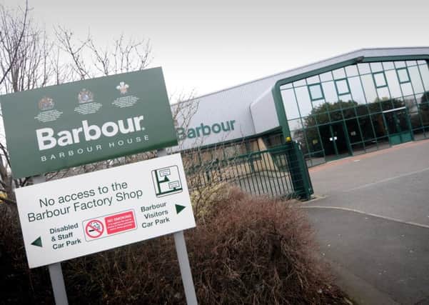 Barbour factory.