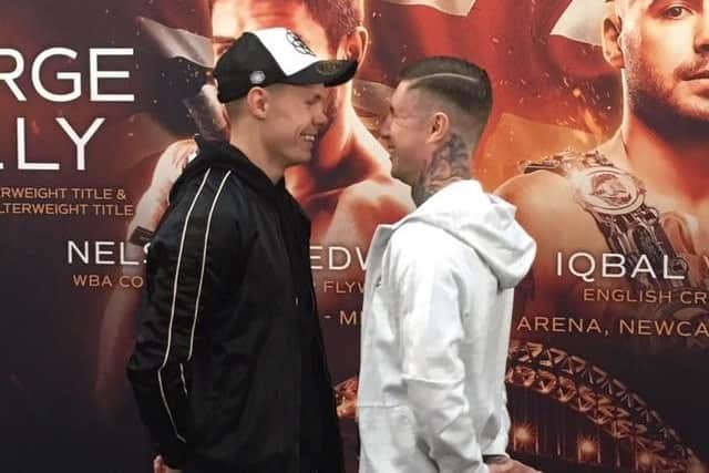 Anthony Nelson and Charlie Edwards go head-to-head.