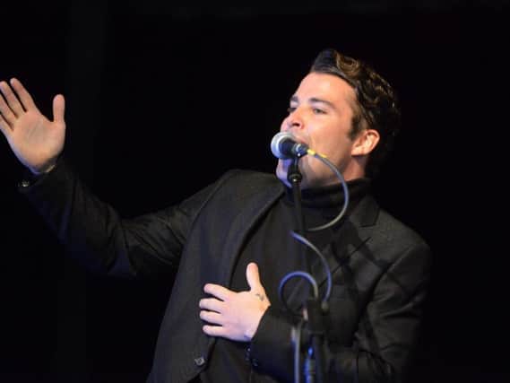Joe McElderry was due to perform at The Empire Theatre in Consett last night.