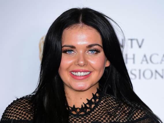 TV presenter Scarlett Moffatt.