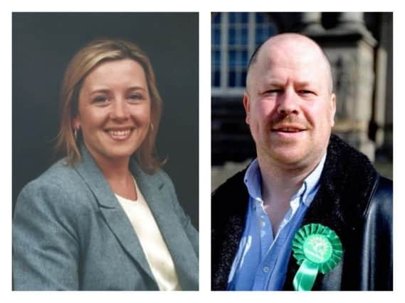 Alison Strike, Labour, and Colin Tosh, Green