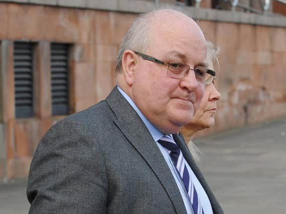 John Briers pictured outside of Newcastle Crown Court
