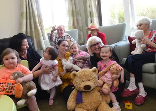 Youngsters new play group at Roseway House Care Home