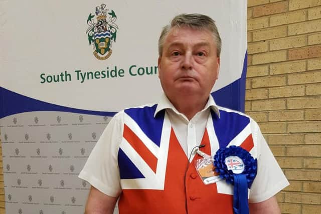 Councillor Jeff Milburn, who was elected to represent Cleadon and East Boldon once more, having been previously voted out in 2016