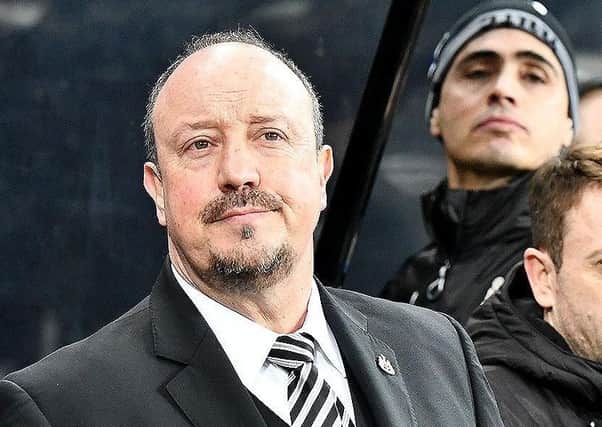 Newcastle United boss Rafa Benitez.