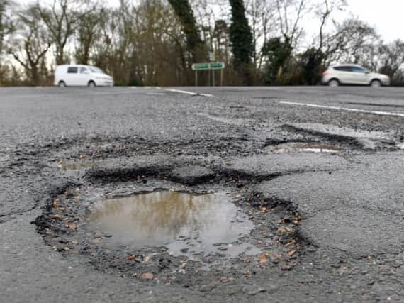 Have you been affected by potholes?