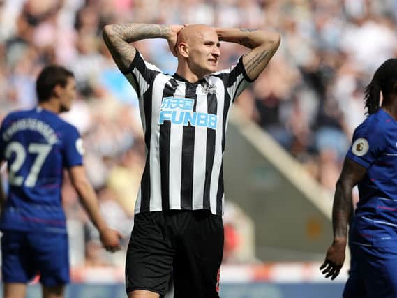 Jonjo Shelvey has missed out on the World Cup squad