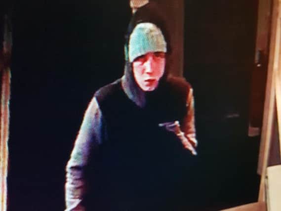 Image of a man police want to speak to.