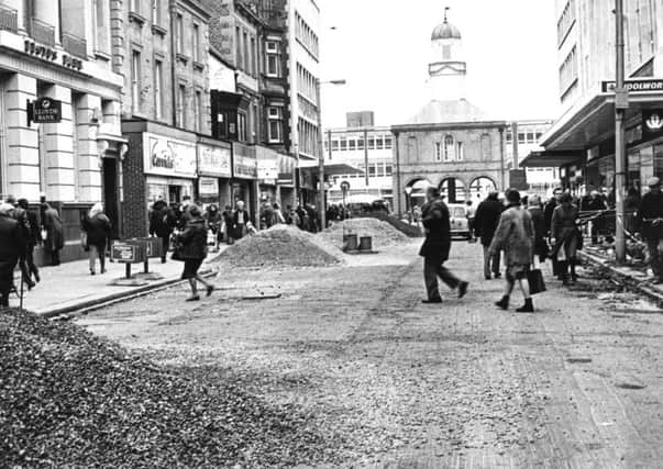 King Street in South Shields in February 1984.