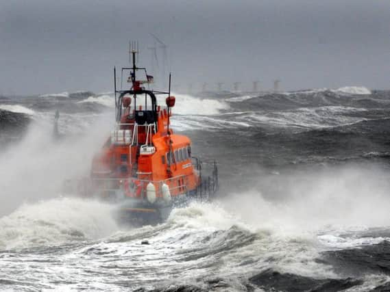 Cullercoats RNLI went to the aid of the girl