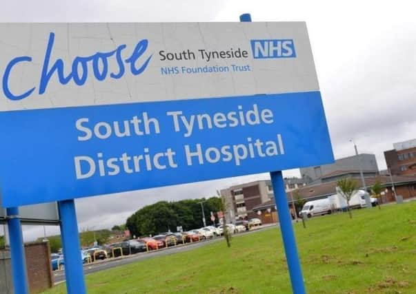 South Tyneside District Hospital.