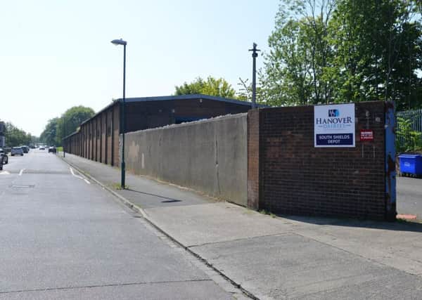 The Associated Dairies depot in Egerton Road