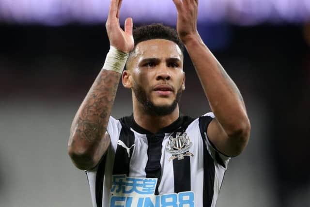Jamaal Lascelles after Newcastle's win at the London Stadium