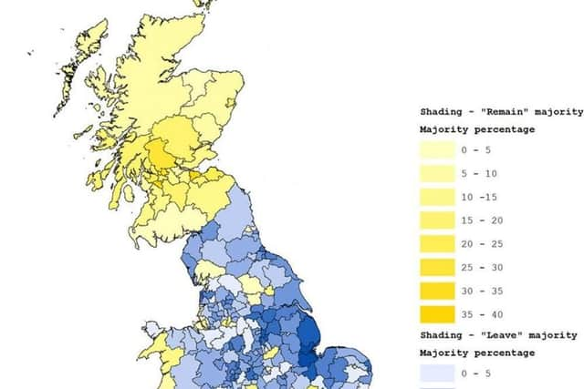 How the UK voted on Leave and Remain