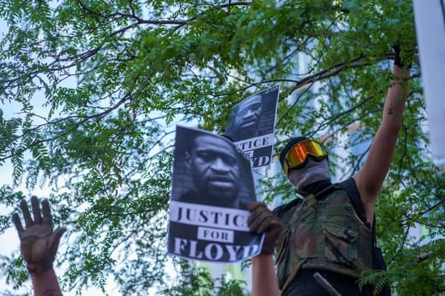 A private post-mortem ruled George Floyd's death as homicide by asphyxia (Getty Images)