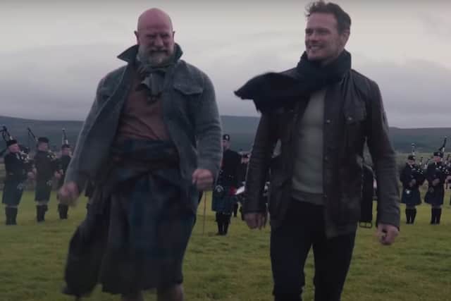 The recently released trailer promises fans a show about “two men on an adventure of a lifetime” (Credit: Starz)